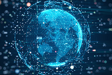 Tech photo of the world