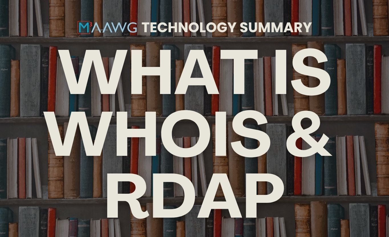 what is whois & RDAP